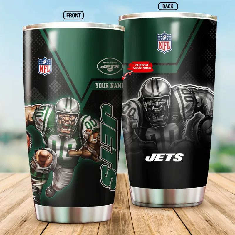 New York Jets Personalized Tumbler