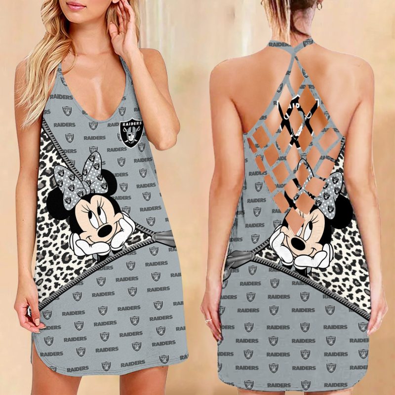 Las Vegas Raiders Criss-Cross Dress