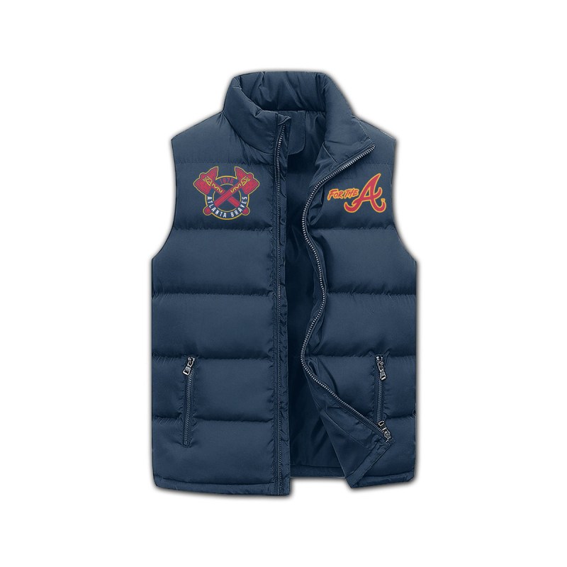 Atlanta Braves Puffer Jacket Image 2