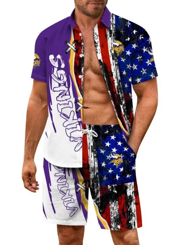 Minnesota Vikings Hawaiian Shirt