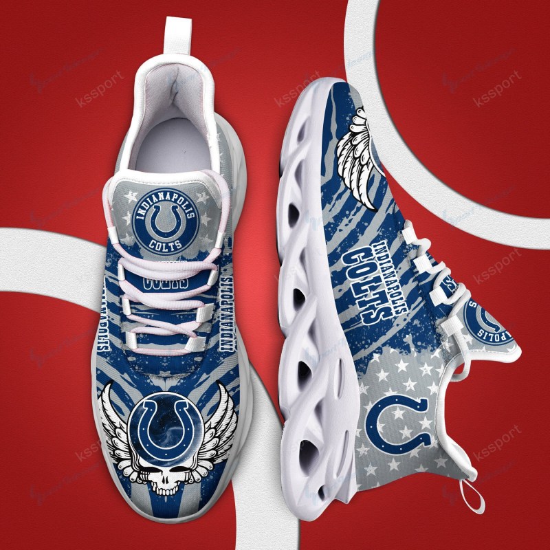 Indianapolis Colts Yezy Running Sneakers