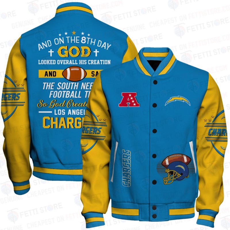 Los Angeles Chargers Varsity Jacket 1