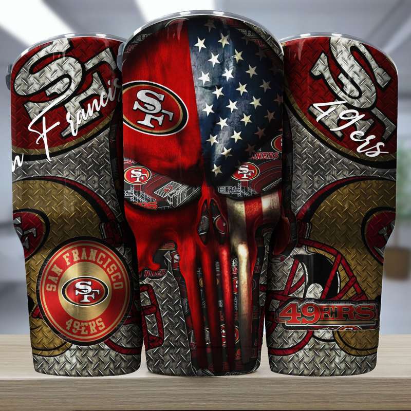 San Francisco 49ers Tumbler Front