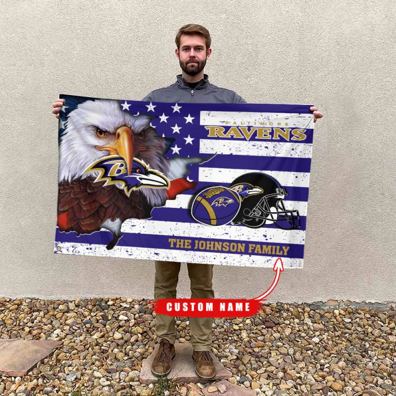 Baltimore Ravens Flag Image 3