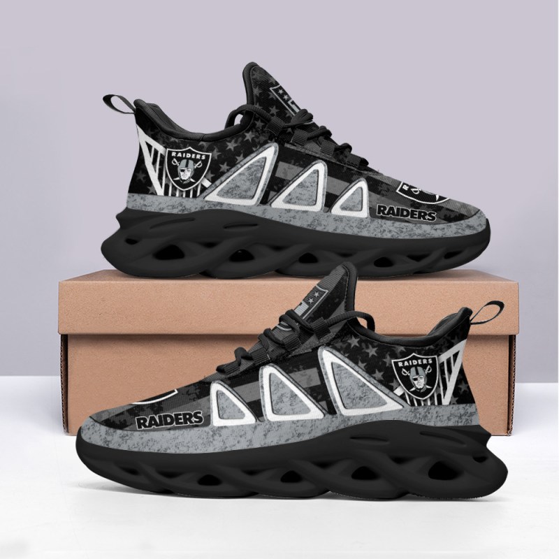 Las Vegas Raiders Yezy Running Sneakers