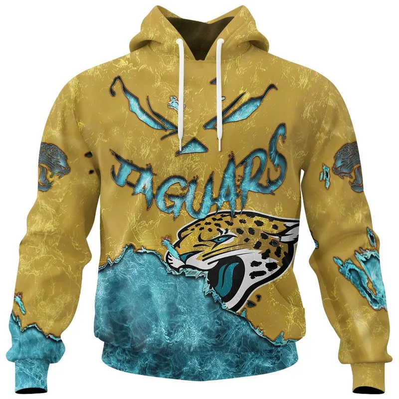 Jacksonville Jaguars Halloween Combo Limited Edition Football Sweater