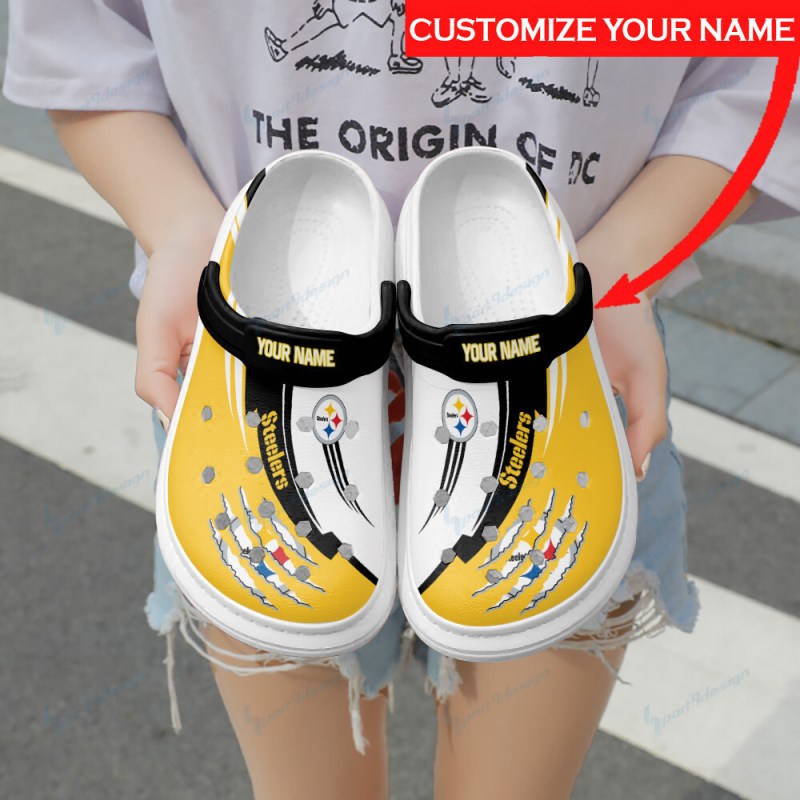 Pittsburgh Steelers Personalized Clog