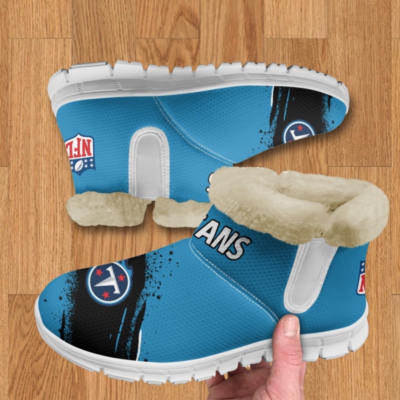Tennessee Titans Comfy Winter Snow Boots Image 9
