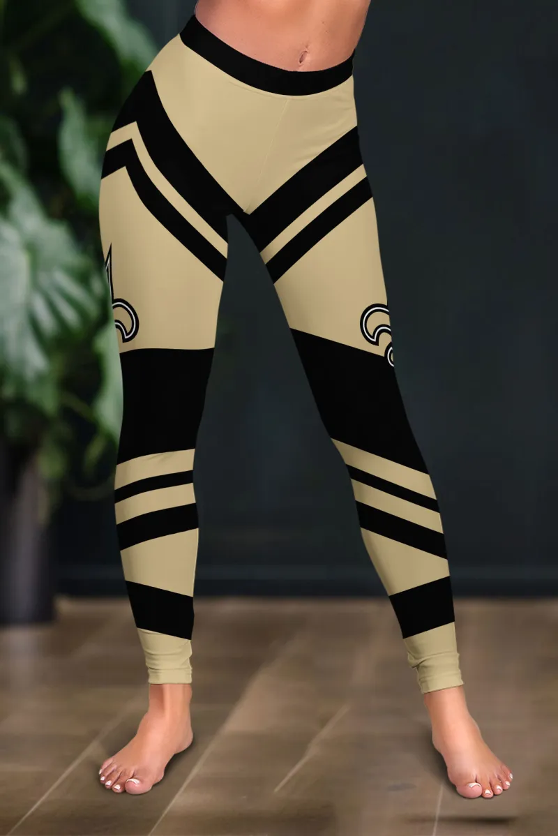 New Orleans Saints Leggings Image 3