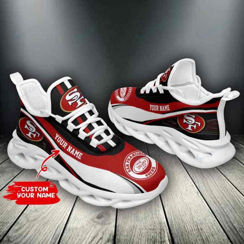 San Francisco 49ers Personalized Sneakers