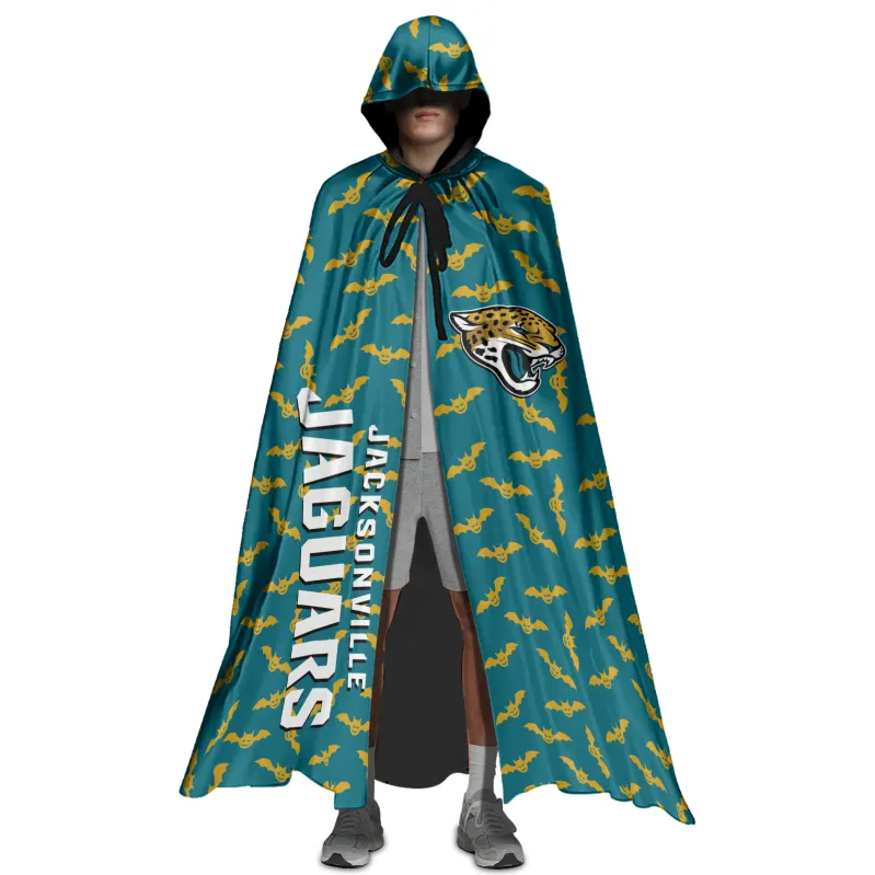 Jacksonville Jaguars Halloween Cloak Front View