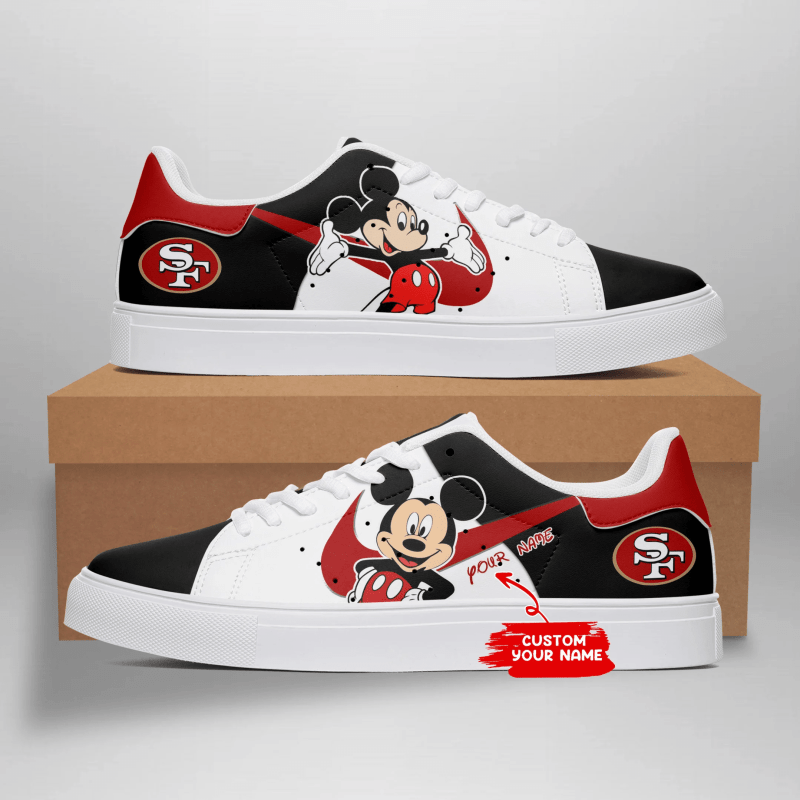 San Francisco 49ers Personalized Sneakers