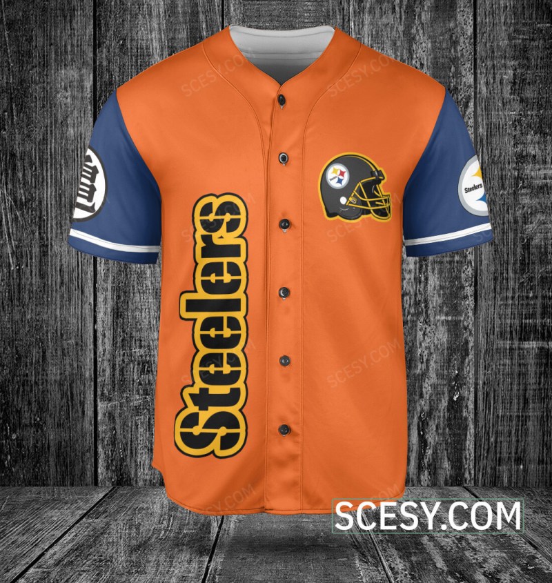 Pittsburgh Steelers Dragon Ball Baseball Jersey