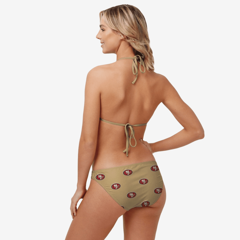 San Francisco 49ers Women's Mini Print Bikini
