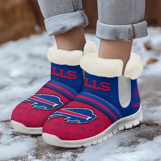 Buffalo Bills Snow Boots Interior