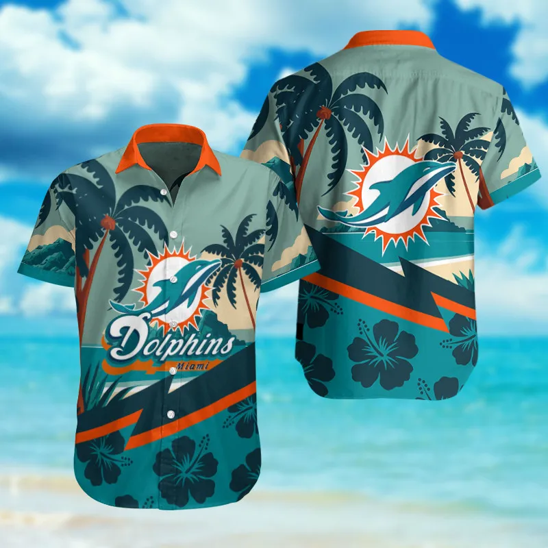 Miami Dolphins Button Shirt Sizing Chart