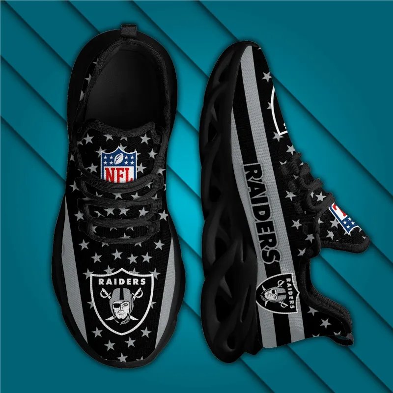 Las Vegas Raiders Yezy Running Sneakers