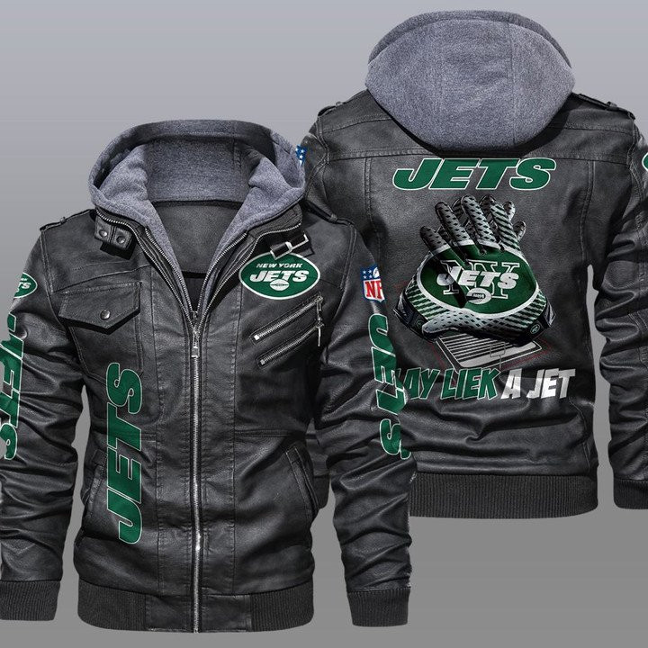 New York Jets Leather Jacket