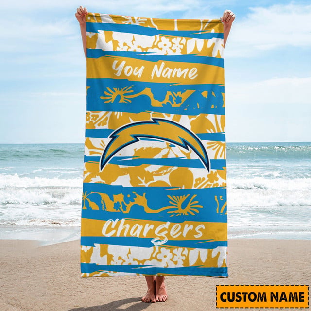 Los Angeles Chargers Beach Towel
