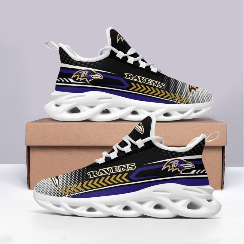 Baltimore Ravens Yezy Running Sneakers