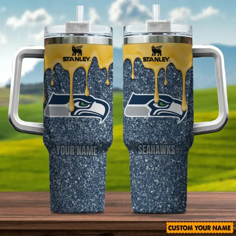 Personalized Seahawks Tumbler