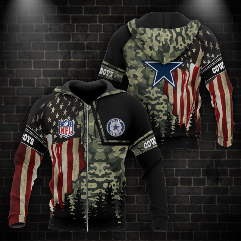 Dallas Cowboys Hoodie - Back View