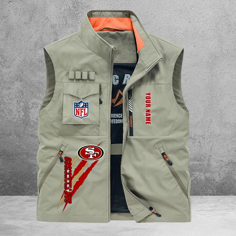San Francisco 49ers Multi-Pockets Vest