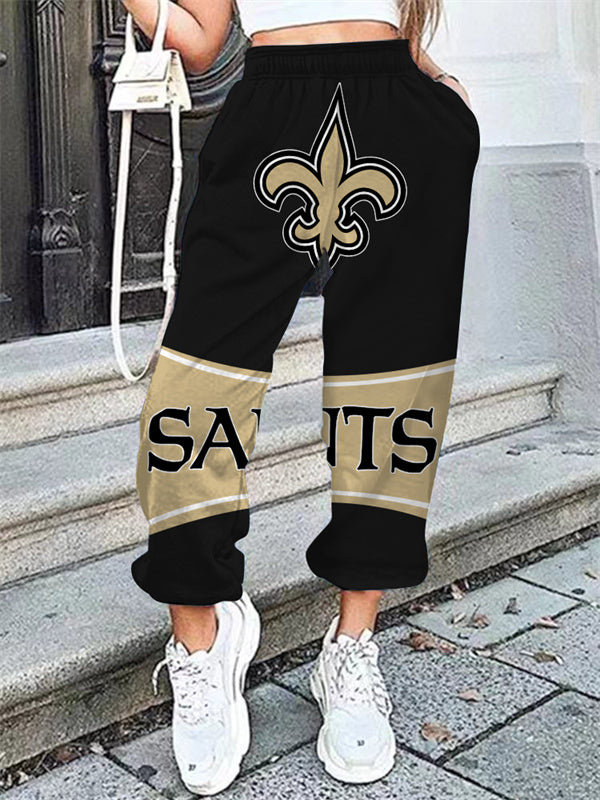 New Orleans Saints 3D Printed Pocket Sweatpants