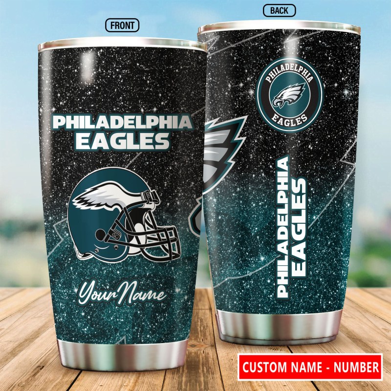 Philadelphia Eagles Personalized Tumbler