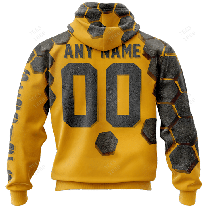 Pittsburgh Steelers Christmas Sweater - Front View