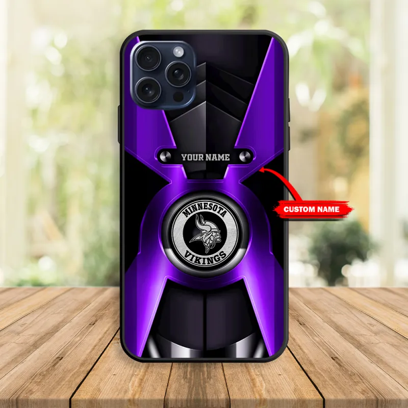 Minnesota Vikings Personalized Phone Case - Image 1
