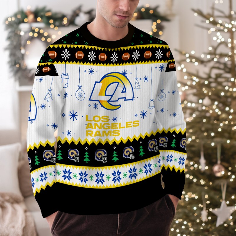 Los Angeles Rams Ugly Christmas Sweater 3