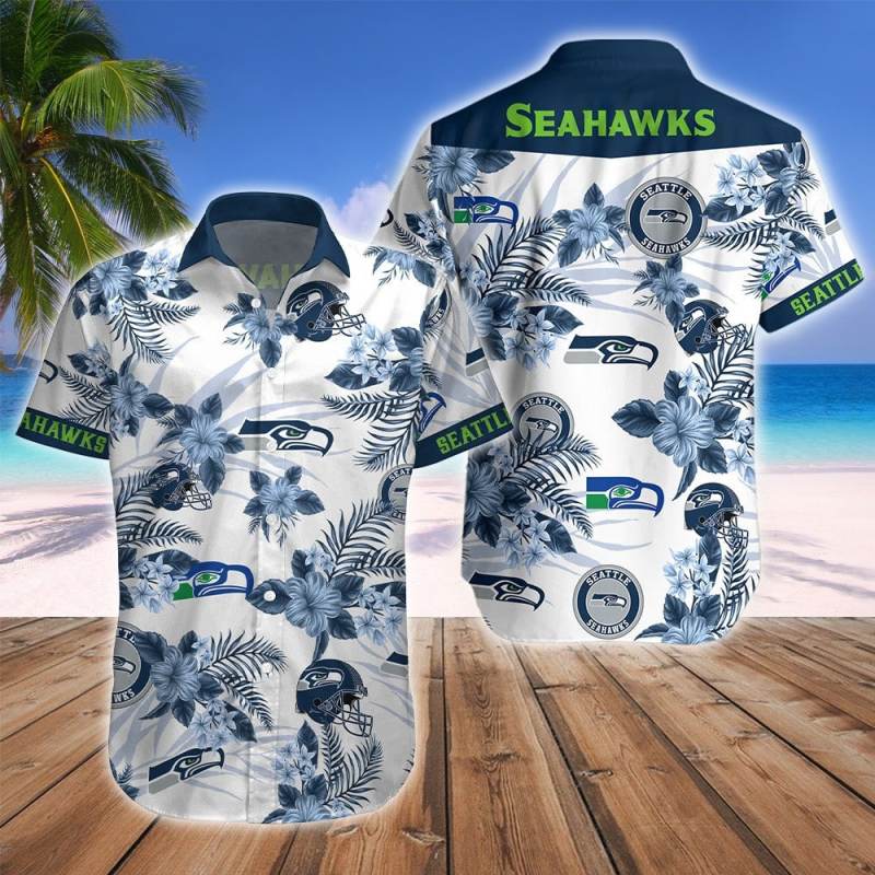 Seattle Seahawks Button Shirt