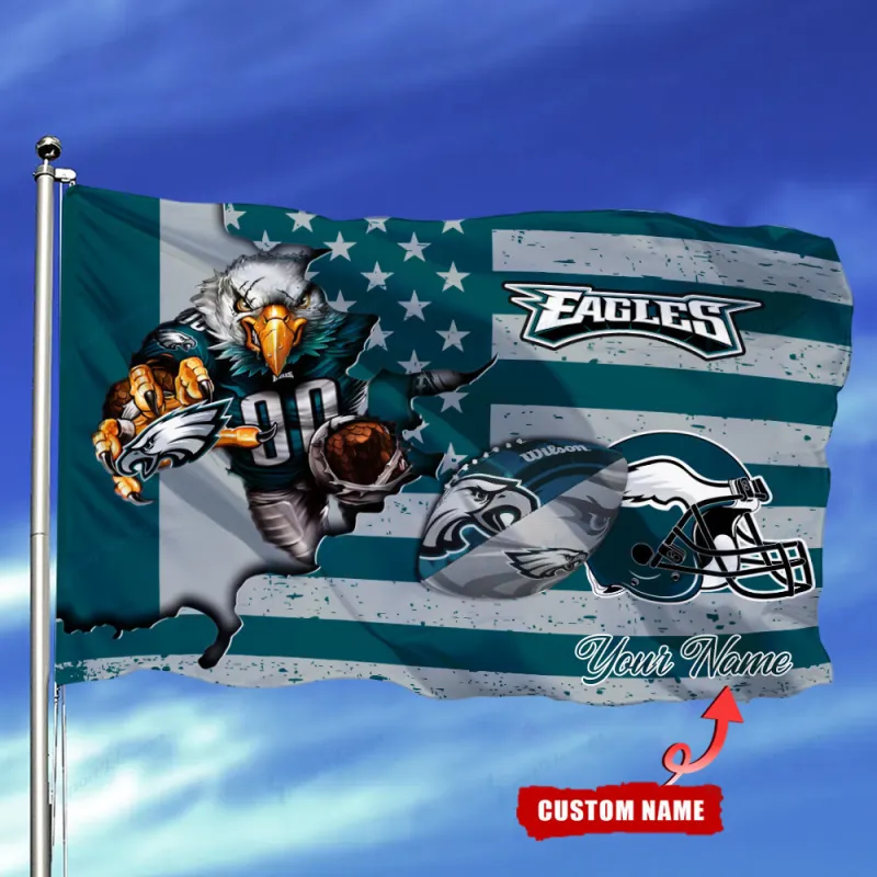Philadelphia Eagles Personalized Flag