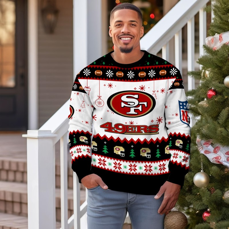 San Francisco 49ers Ugly Christmas Sweater 4