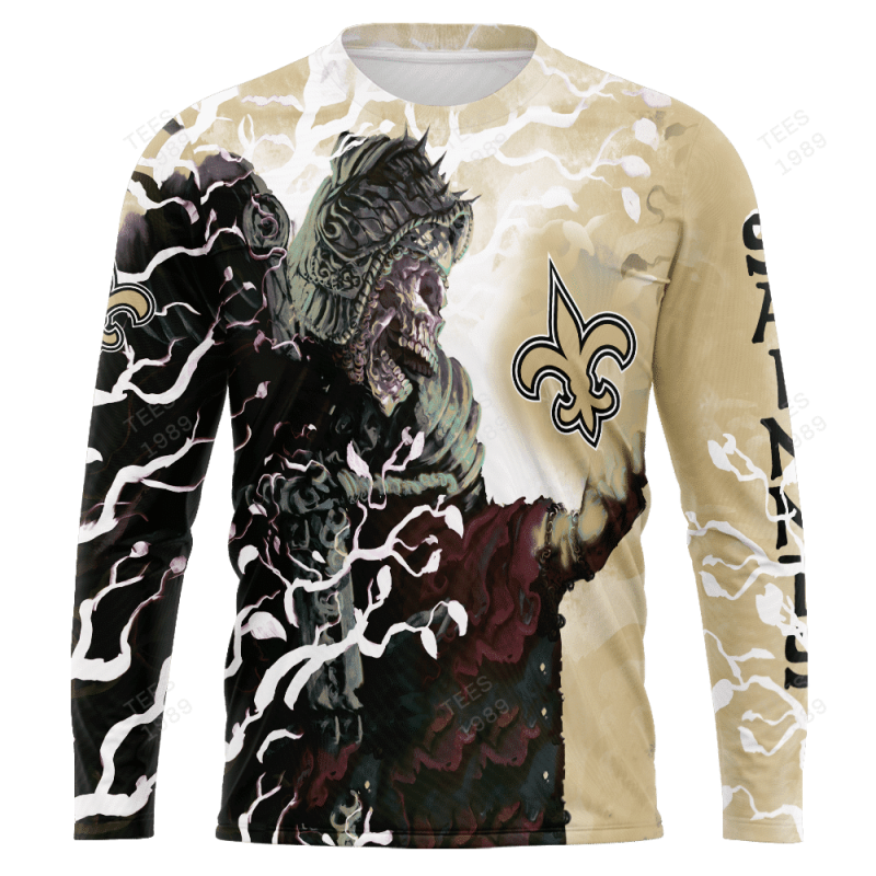 New Orleans Saints Sweater Detail