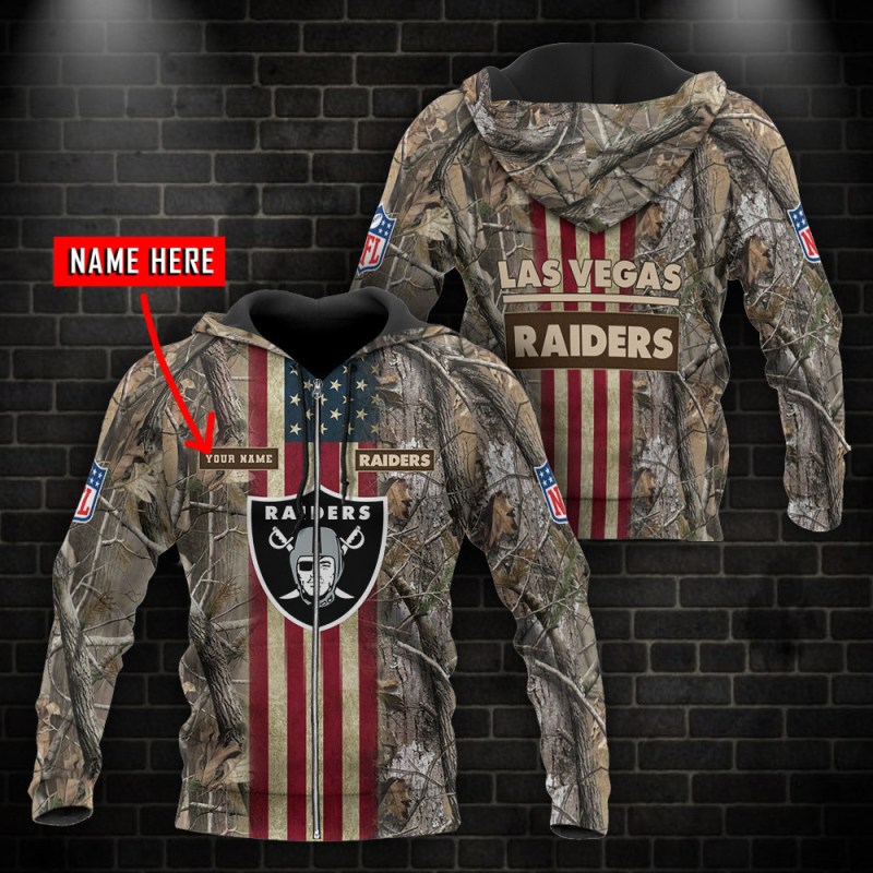 Las Vegas Raiders Personalized Hoodie