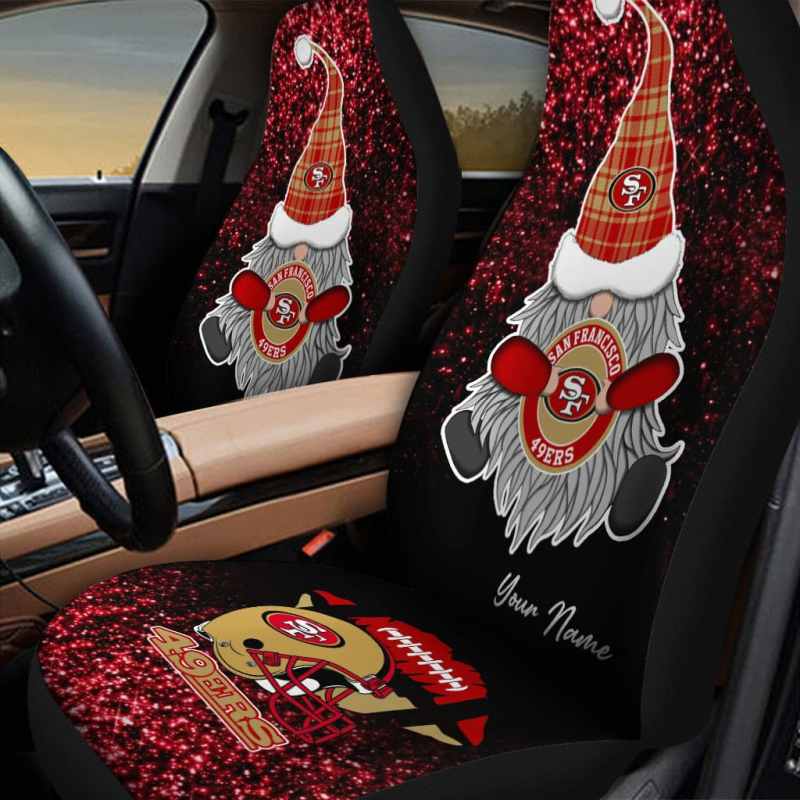 San Francisco 49ers Personalized Car Seat Covers