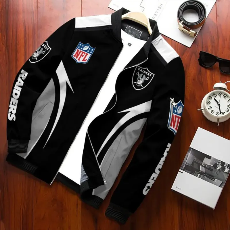 Las Vegas Raiders Bomber Jacket