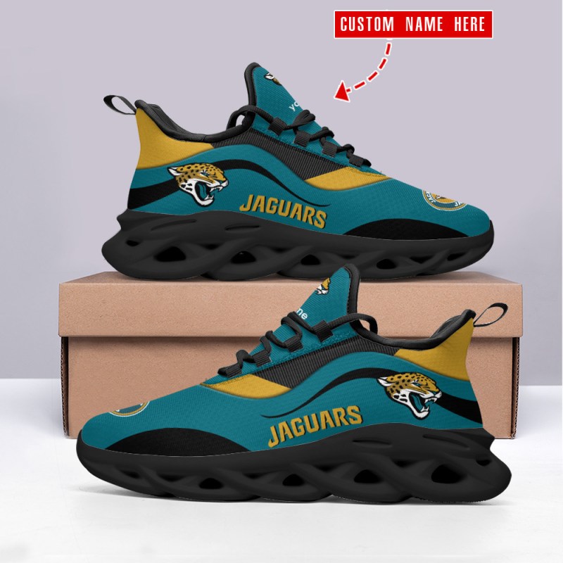 Jacksonville Jaguars Yezy Running Sneakers