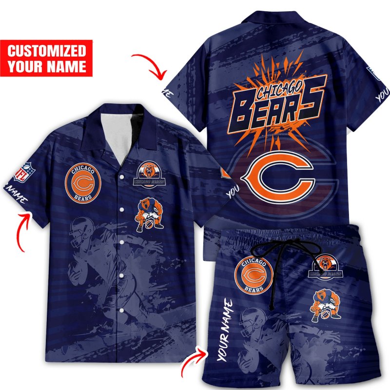 Chicago Bears Hawaiian Shirt