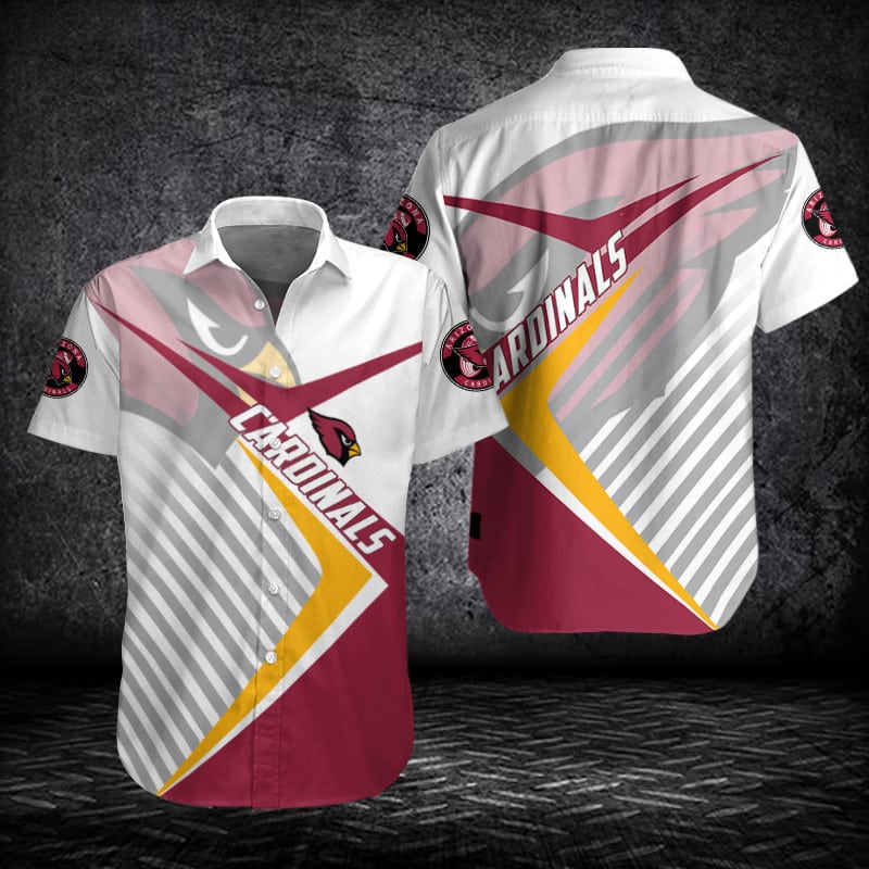Arizona Cardinals Button Shirt Sizing Chart