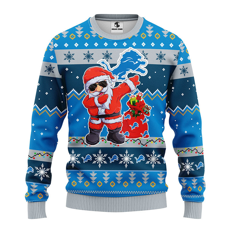 Detroit Lions Ugly Christmas Sweater