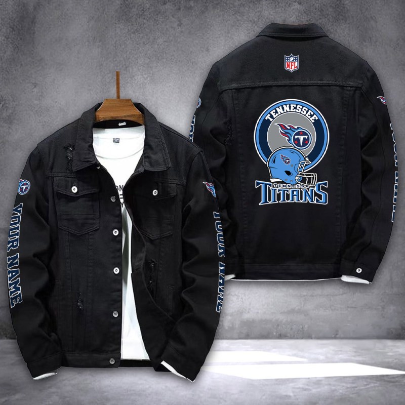 Tennessee Titans Denim Jacket Image 2
