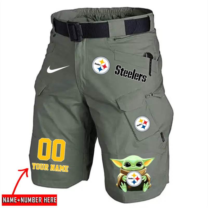 Pittsburgh Steelers Men Shorts 4