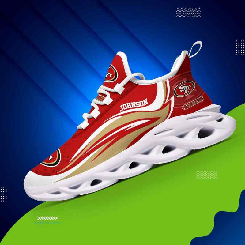 San Francisco 49ers Yezy Running Sneakers