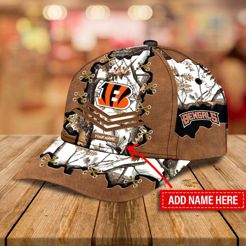 Cincinnati Bengals Personalized Classic Cap