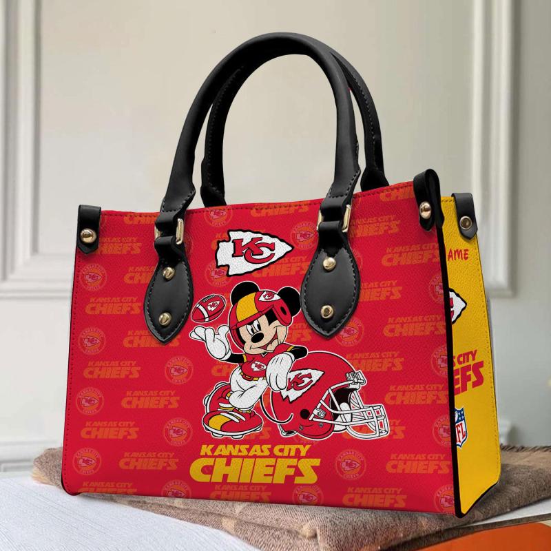 Kansas City Chiefs Hand Bag Side View