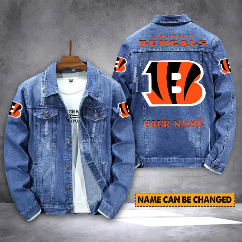 Cincinnati Bengals Denim Jacket