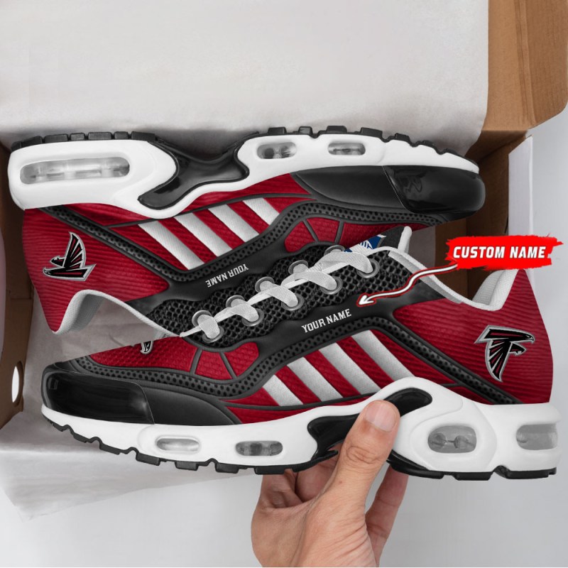 Atlanta Falcons Personalized Plus T-N Youth Sneakers
